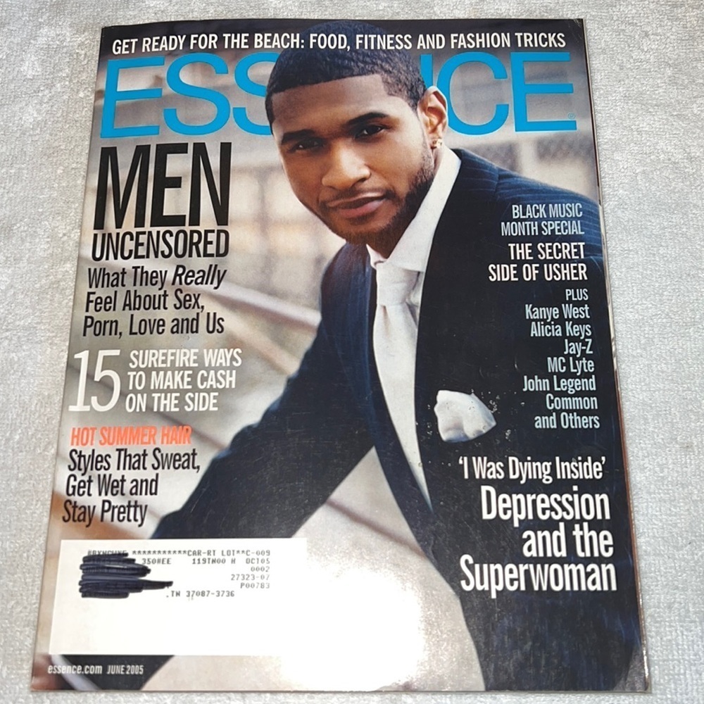 Essence Men uncensored magazine